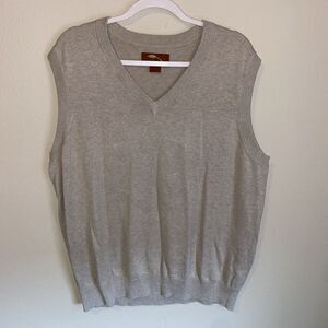Bob Timberlake Men’s Sweater Vest Brown